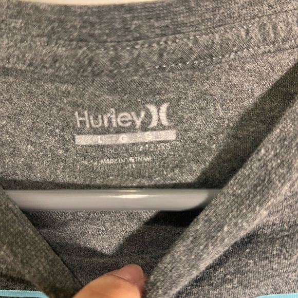 Hurley Boys Gray Shirt - Picture 2 of 4